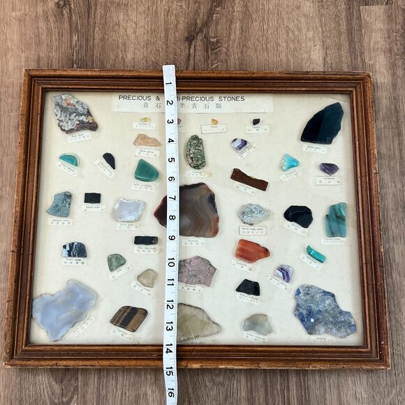 Vintage Mounted Rocks, Gemstones and Minerals Collection - Picture 8 of 15